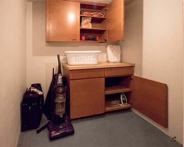 1123 NW 25th Storage stairs